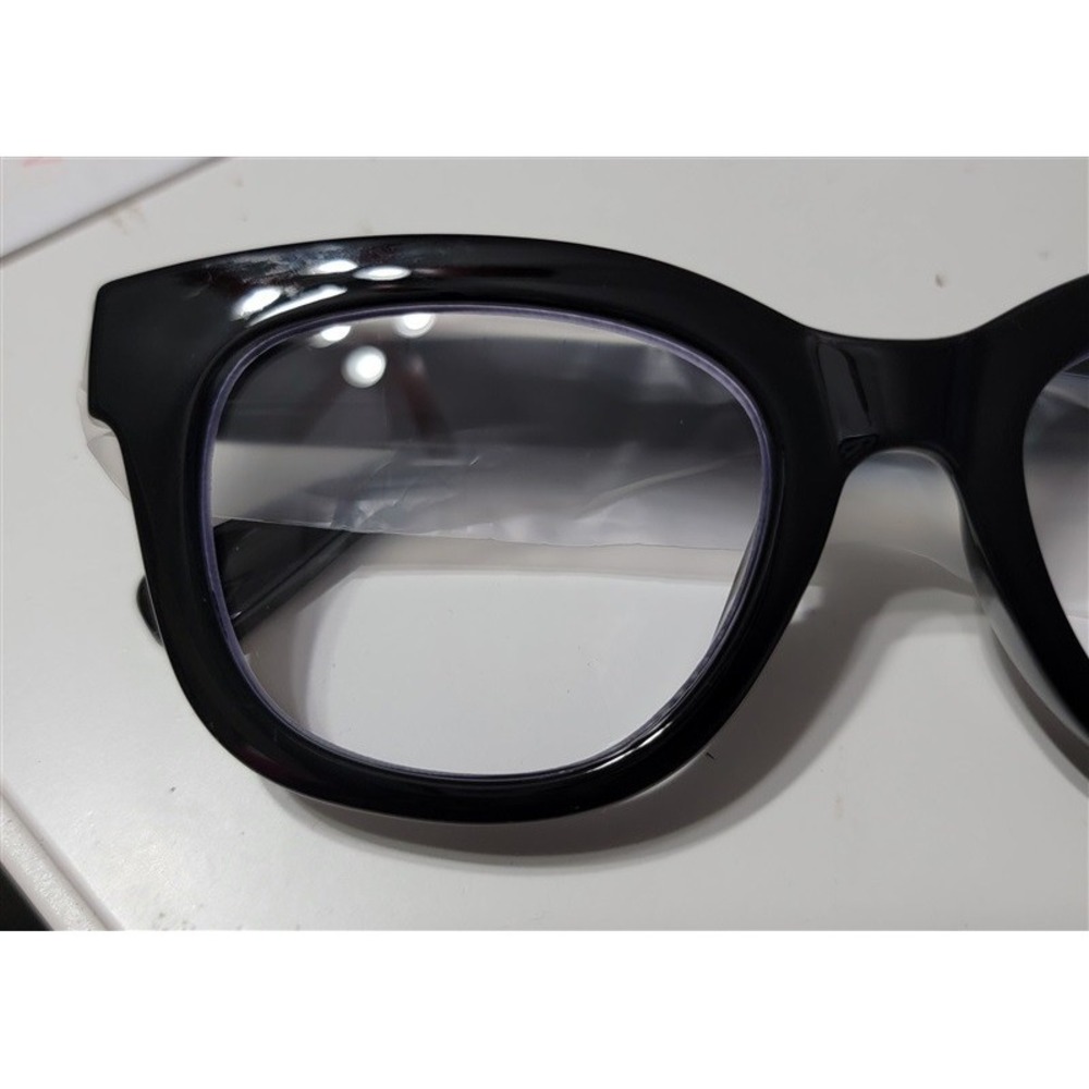 NWT EyeKepper Black Nerd 2.00 Cat Eye Thick Reading Nerd Glasses 121680